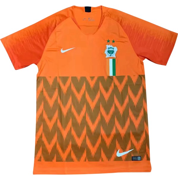 Camiseta Costa De Marfil 2ª 2018 Naranja